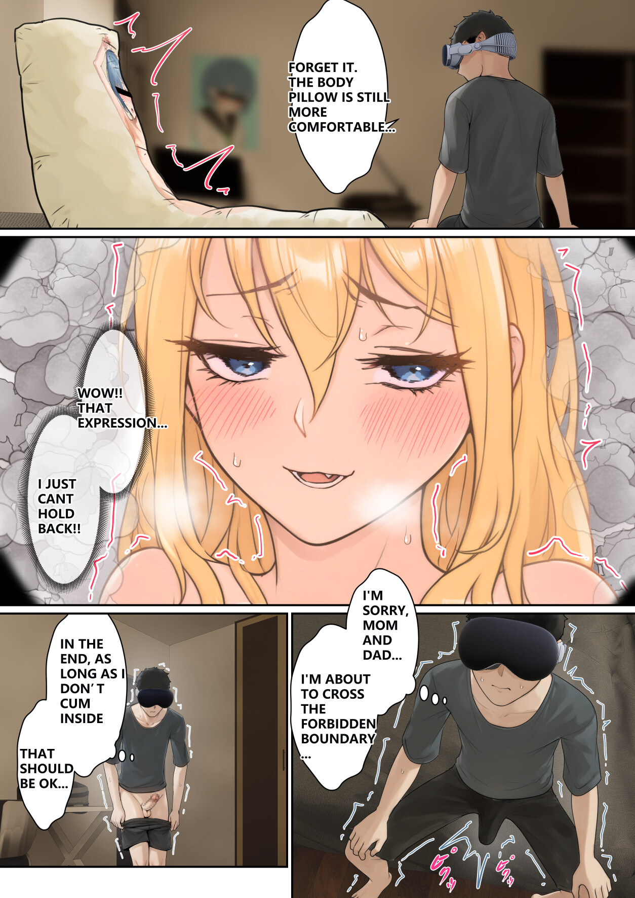 Hentai Manga Comic-My AR glasses can see various stats about my foster sister?!-Read-111